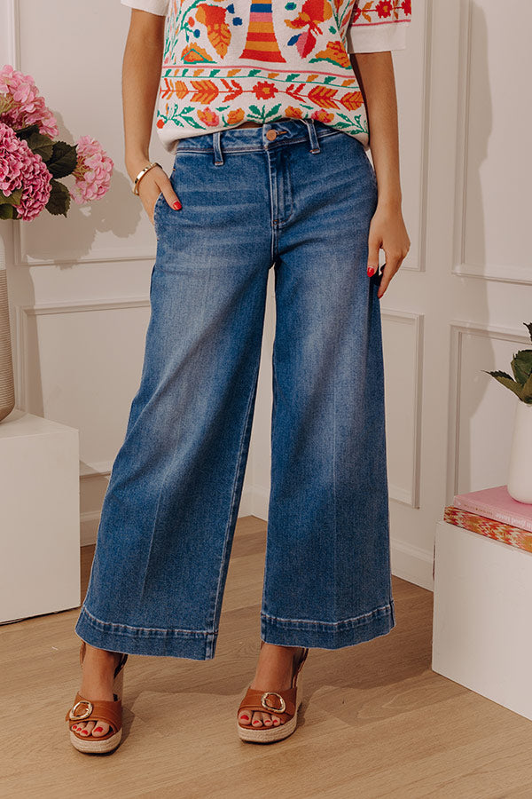 RISEN Peyton Midrise Wide Leg Jean Image - 2