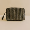 Shiraleah Logan Small Boxy Cosmetic Pouch in Olive Image - 1