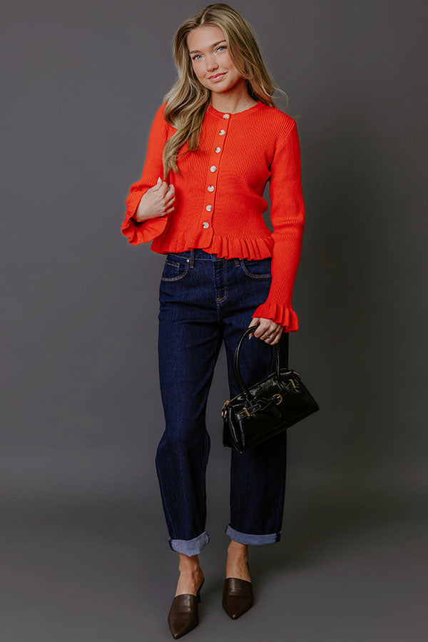 RISEN Margaret Midrise Slouchy Cropped Jean