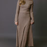 Street Style Ribbed Maxi Dress Image - 1