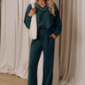 Elite Comfort High Waist Scuba Straight Leg Pants in Forest Image - 1