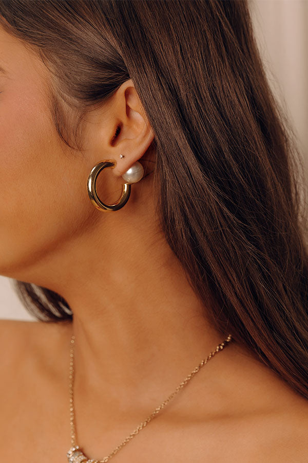Sweet Moment Hoop Earrings