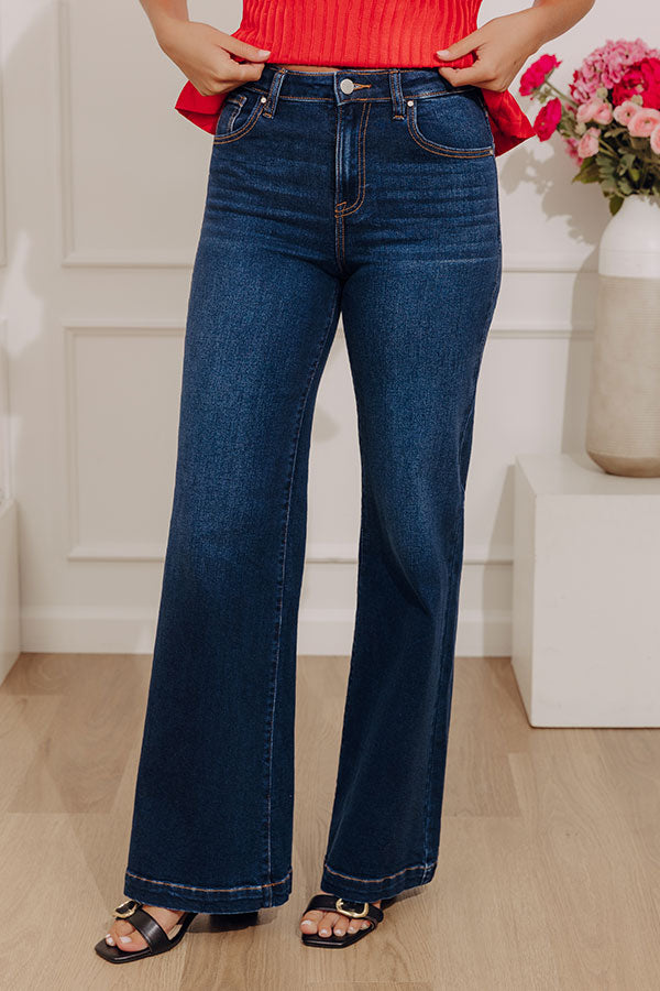 RISEN Sutton High Waist Wide Leg Jean