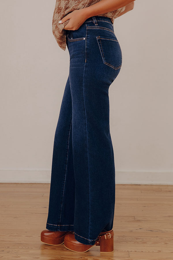 RISEN Sutton High Waist Wide Leg Jean Image - 4