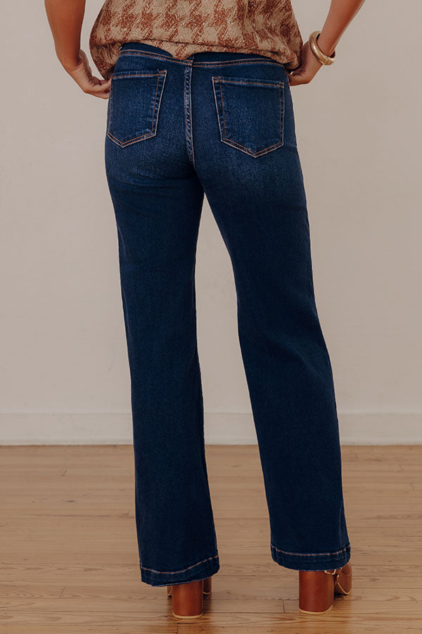 RISEN Sutton High Waist Wide Leg Jean Image - 5