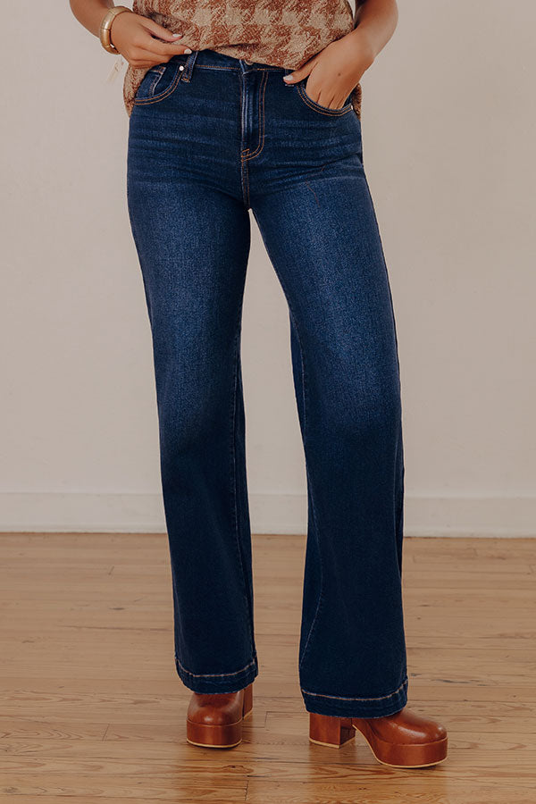 RISEN Sutton High Waist Wide Leg Jean Image - 3