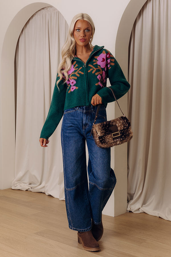 Early Bloom Knit Sweater Image - 1