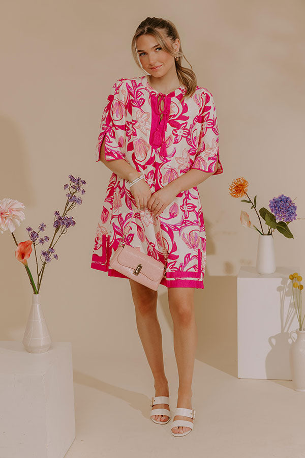 Sweet Ivy Floral Mini Dress Image - 2