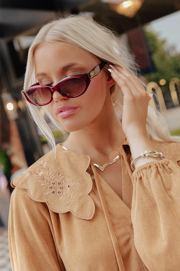 Freyrs Amelia Cat Eye Sunglasses Image - 1