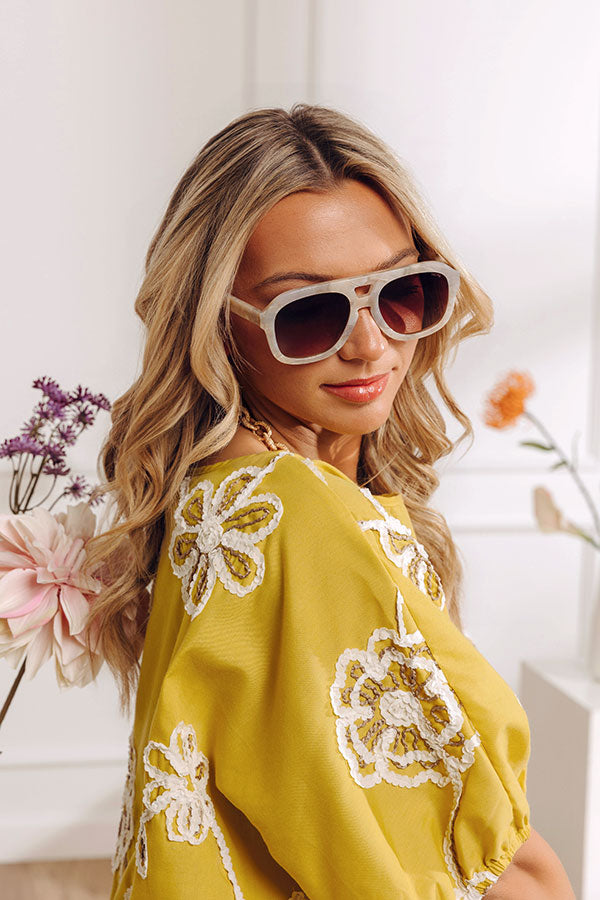 FREYRS Voyager Oversized Aviator Sunglasses Image - 1