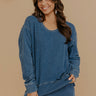 Weekend Breeze Terry Knit Sweatshirt Image - 1