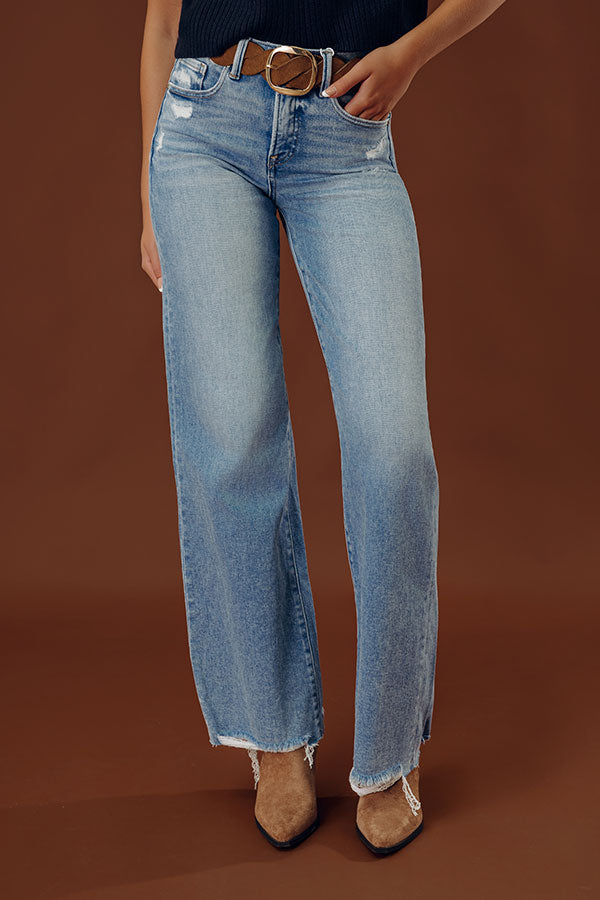 RISEN Hallie Midrise Wide Leg Jean Image - 1
