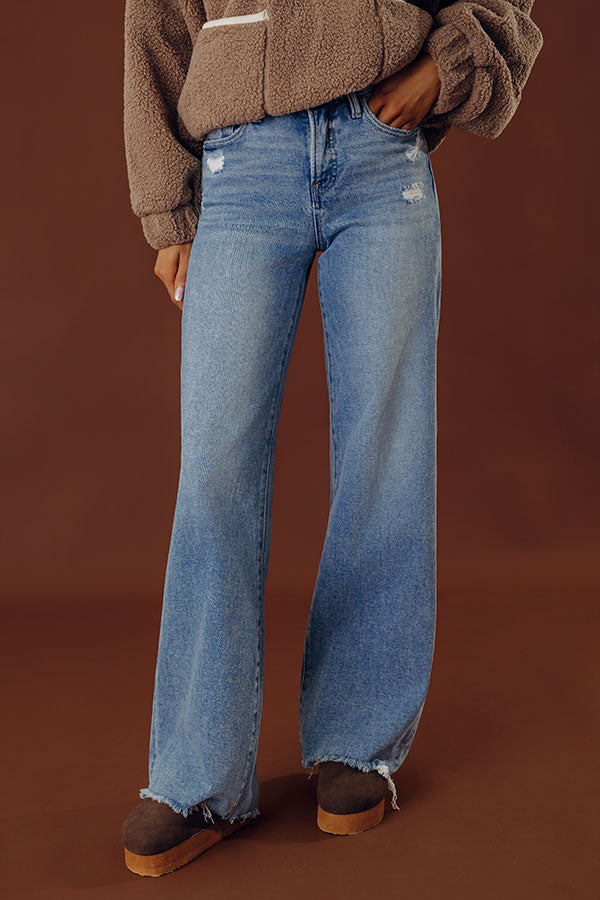 RISEN Hallie Midrise Wide Leg Jean Image - 2