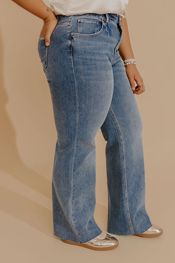 RISEN Kennedy Midrise Straight Leg Jean Curves Image - 4