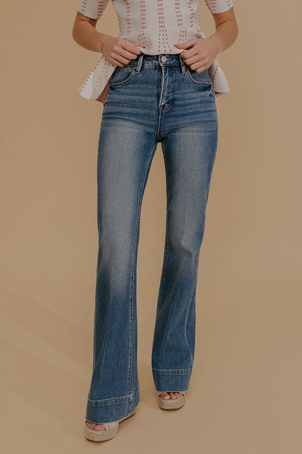 RISEN Millie Midrise Flare Jeans