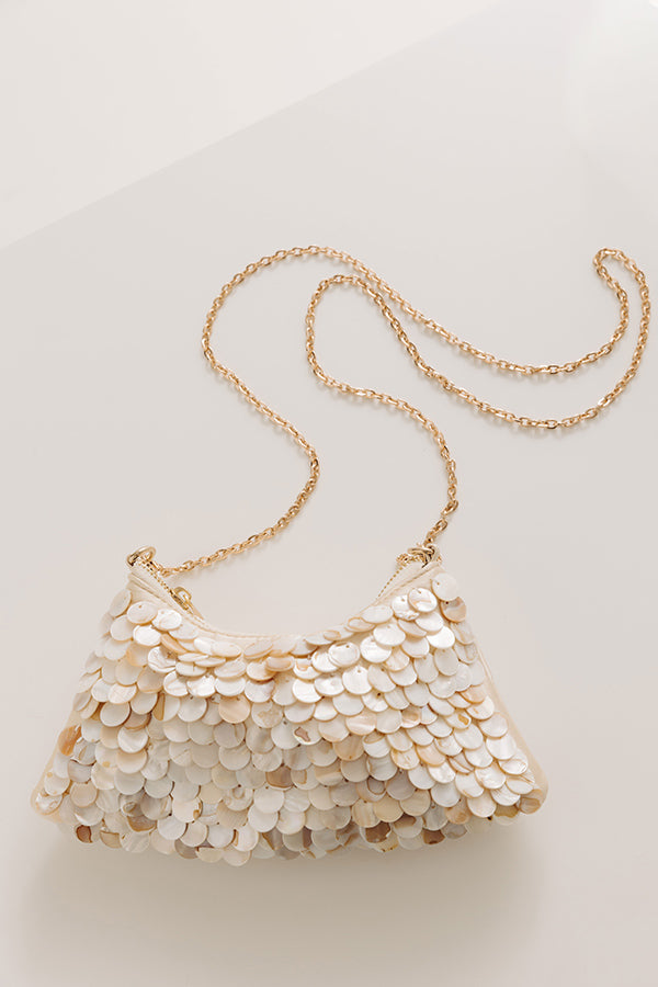 Opalite Mother Of Pearl Embellished Purse Image - 3