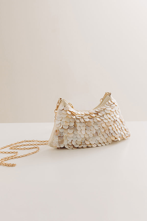 Opalite Mother Of Pearl Embellished Purse Image - 2