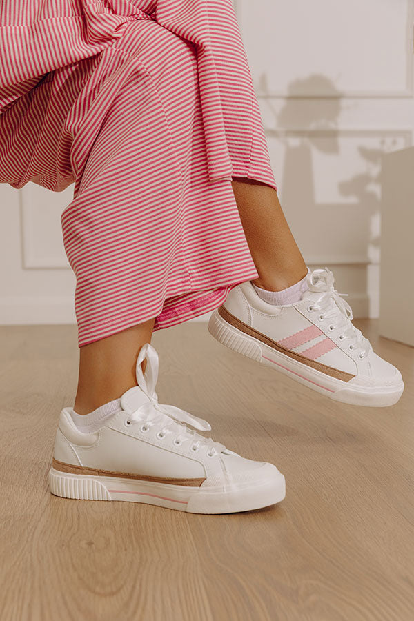 Thats Her Faux Leather Sneaker