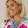 Chic A La Mode Hoop Earrings Image - 1