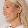 Chic A La Mode Hoop Earrings Image - 1