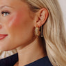 Chic A La Mode Hoop Earrings Image - 1