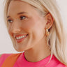 Chic A La Mode Hoop Earrings Image - 1
