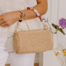 Rachel Straw Woven Purse in Natural Image - 1