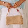 Rachel Straw Woven Purse in Natural Image - 1