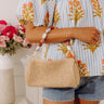 Rachel Straw Woven Purse in Natural Image - 1