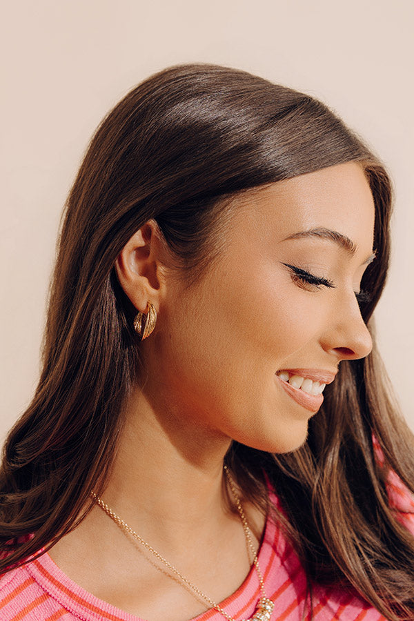 Always in Style Hoop Earrings