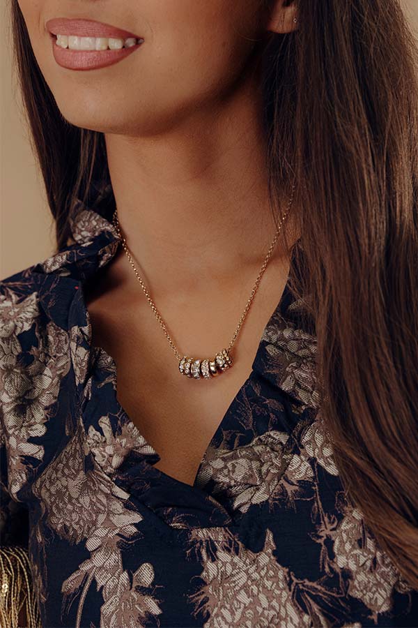 Minimal Muse Charm Necklace