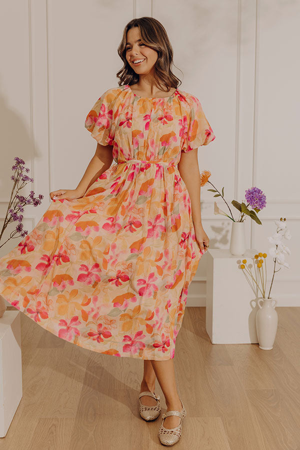 hibiscus cutwork cotton midi dress Celandine Hibiscus Cutwork Cotton Midi Dress Size XS Retail $168 Rent $40