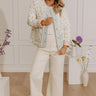 Fresh Cut Chic Floral Quilted Jacket Image - 1