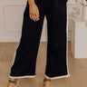 Dolce Days High Waist Wide Leg Scuba Pants Image - 1