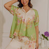 Tuscany Charm Floral Button Up Top Image - 1