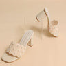 The Holland Pearl Embellished Raffia Heel Image - 1