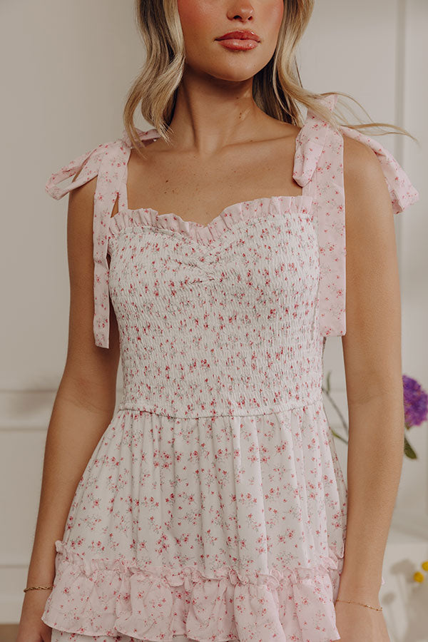 Grace In Bloom Floral Tiered Maxi Dress Image - 2