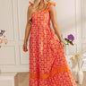 Sweet On The Patio Floral Maxi Dress Image - 1