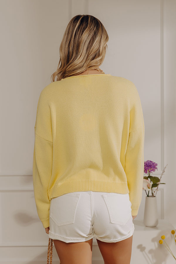 Sunday Sunshine Knit Cardigan Image - 4