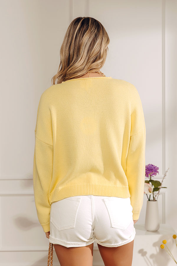 Sunday Sunshine Knit Cardigan Image - 4