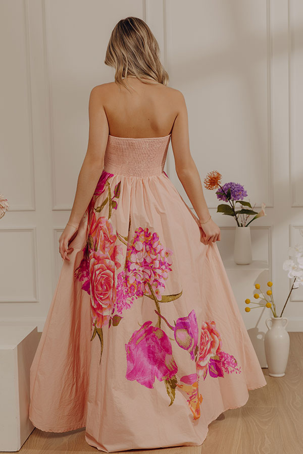 Gentle Grace Floral Maxi Dress Image - 5