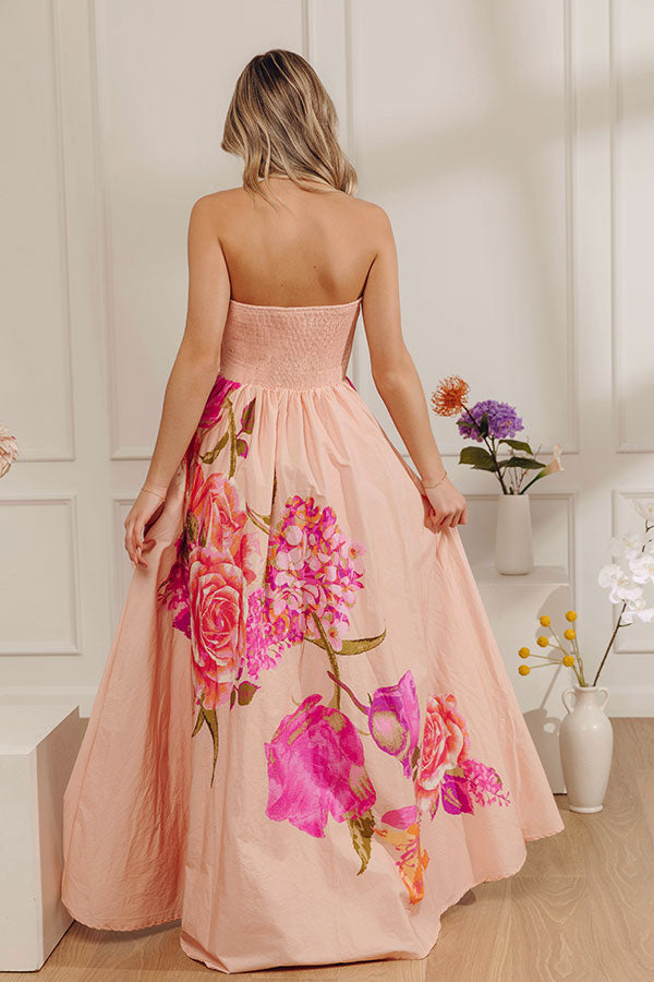 Gentle Grace Floral Maxi Dress Image - 5