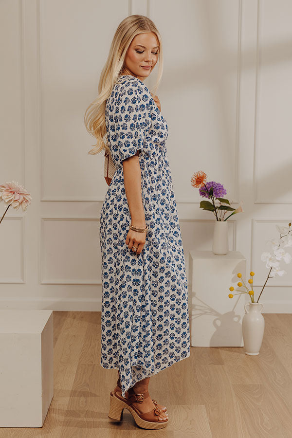 Dreaming in Florals Midi Dress Image - 3