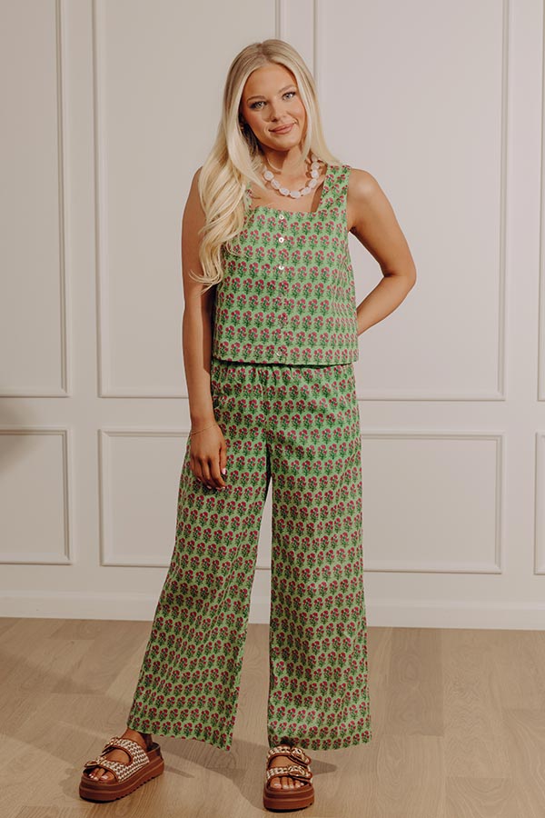 Perfect Petals Floral Button Up Top Image - 4