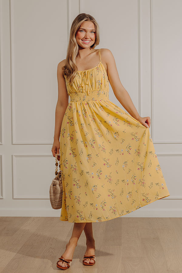 Sweet Meadows Floral Midi Dress Impressions Online Boutique Sweet Meadows Floral Midi Dress Impressions Online Boutique