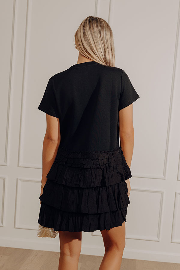 Meet Me on the Dance Floor Ruffle Mini Dress Image - 4