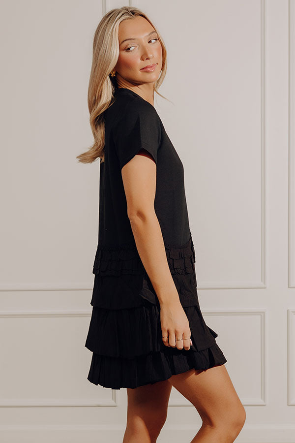 Meet Me on the Dance Floor Ruffle Mini Dress Image - 3