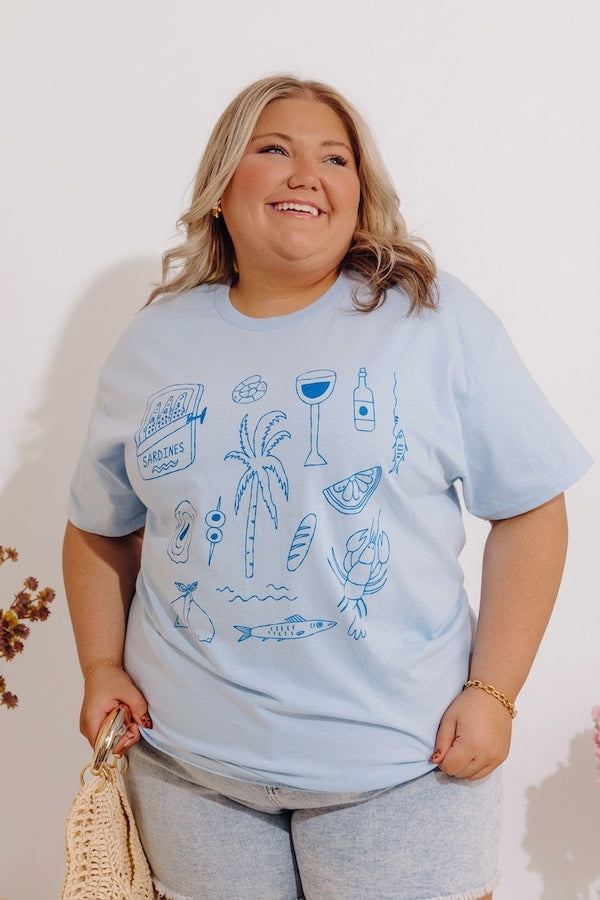 Better Al Fresco Graphic Tee Curves Image - 2