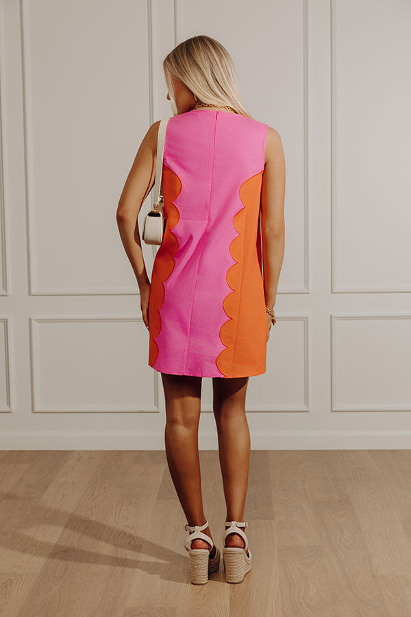 Margaritas On The Patio Linen-Blend Mini Dress Image - 3