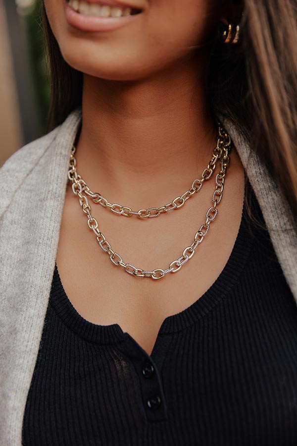 Simple and Sweet Layered Necklace Image - 1
